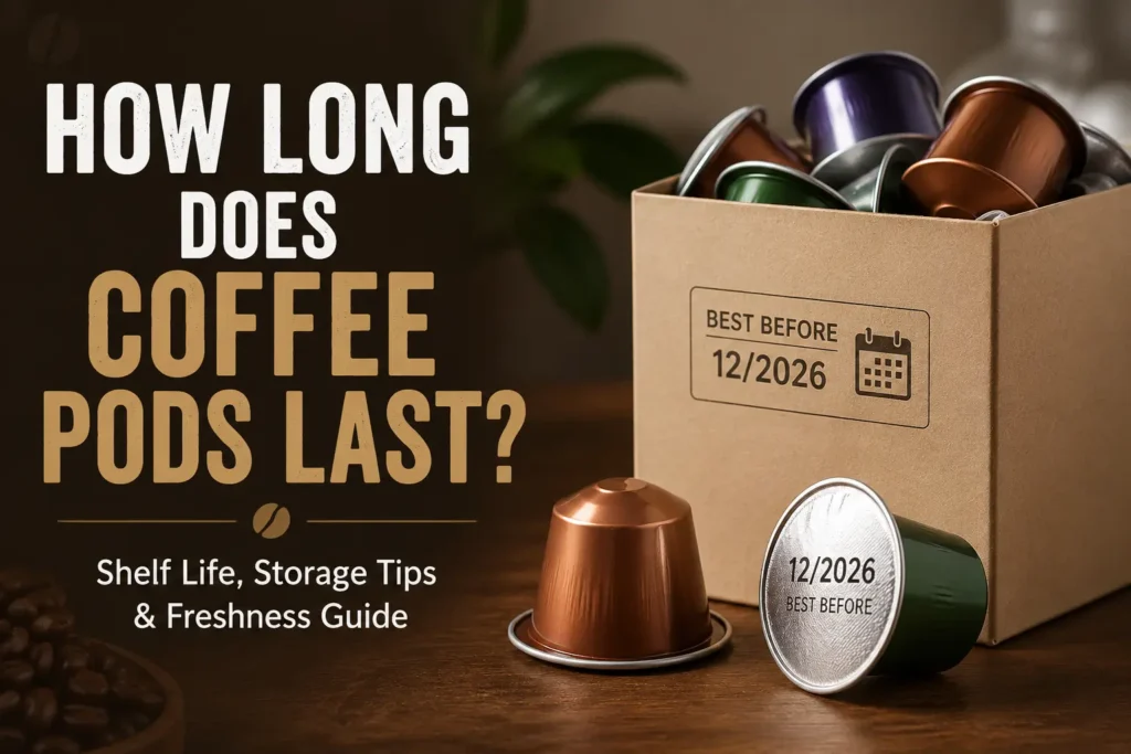 How long does coffee pods last?