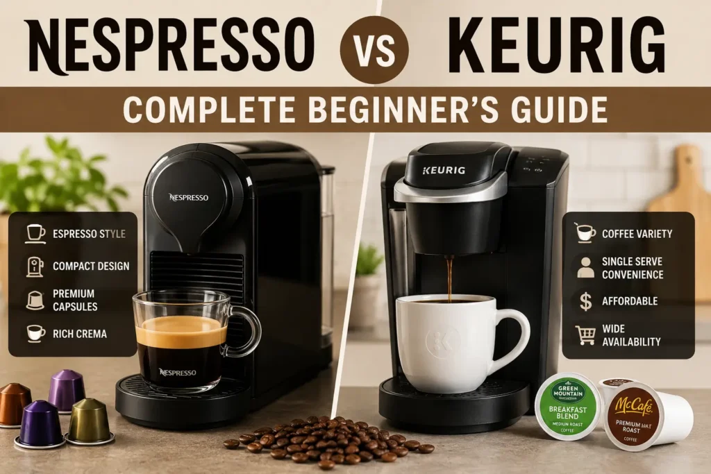 Nespresso vs Keurig Complete Beginner’s Guide Banner
