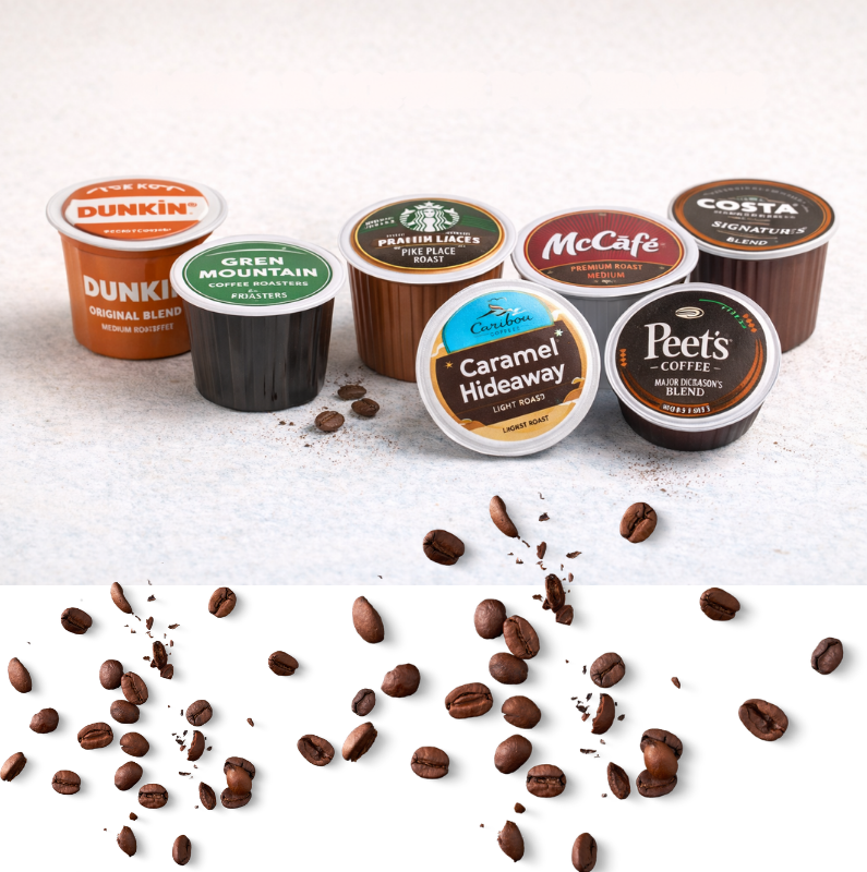 POPULAR COFFEE POD BRANDS