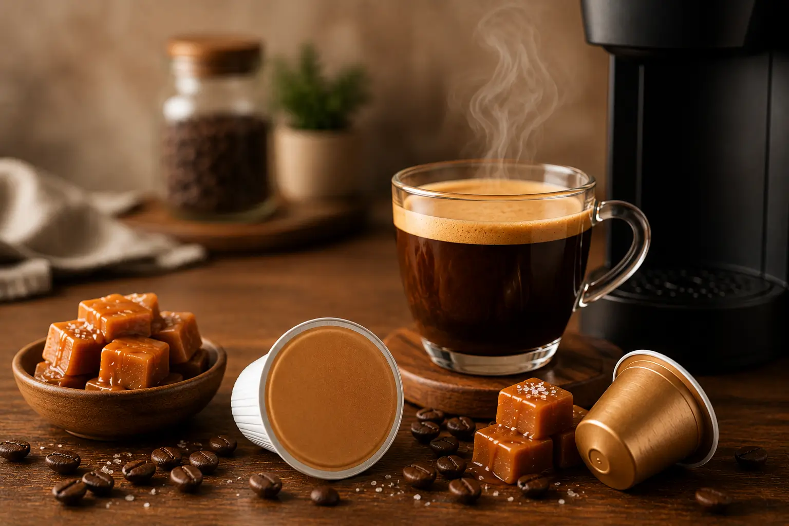 Caramel Coffee Pod
