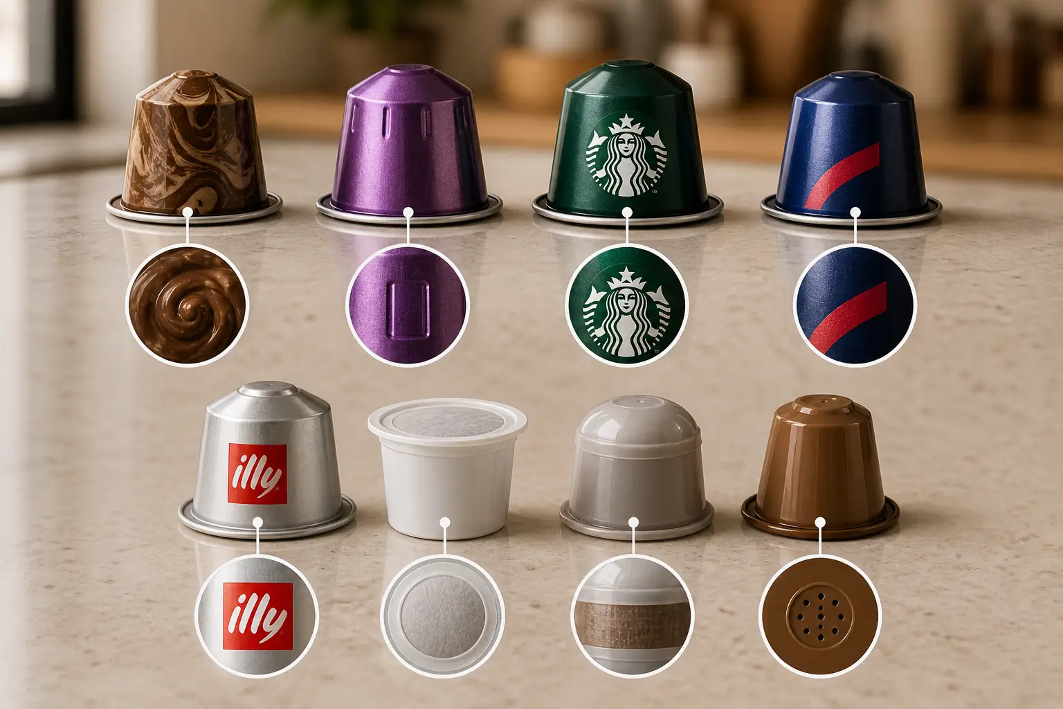 Popular Coffee Pod brands