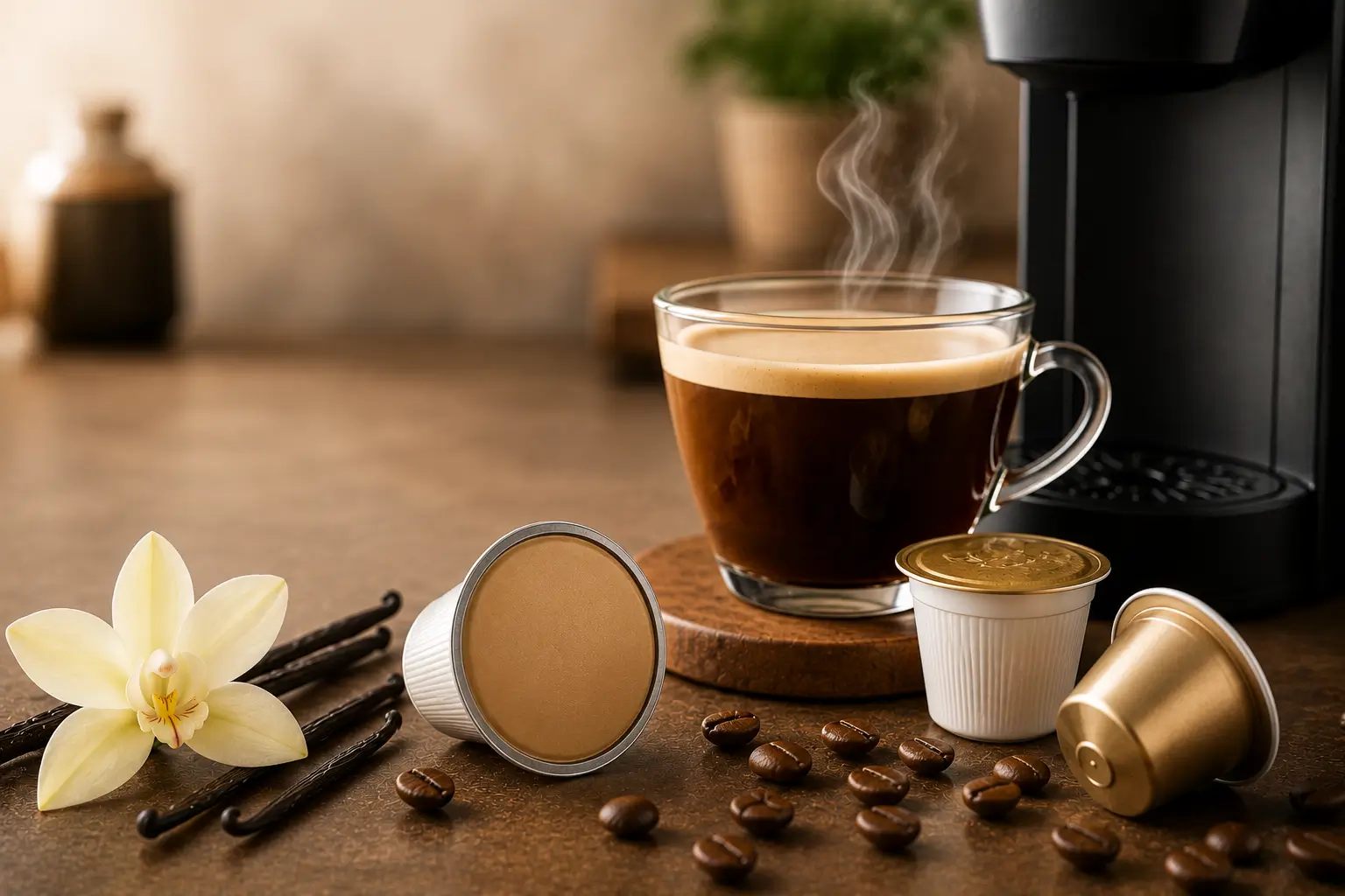 Vanilla Coffee Pod