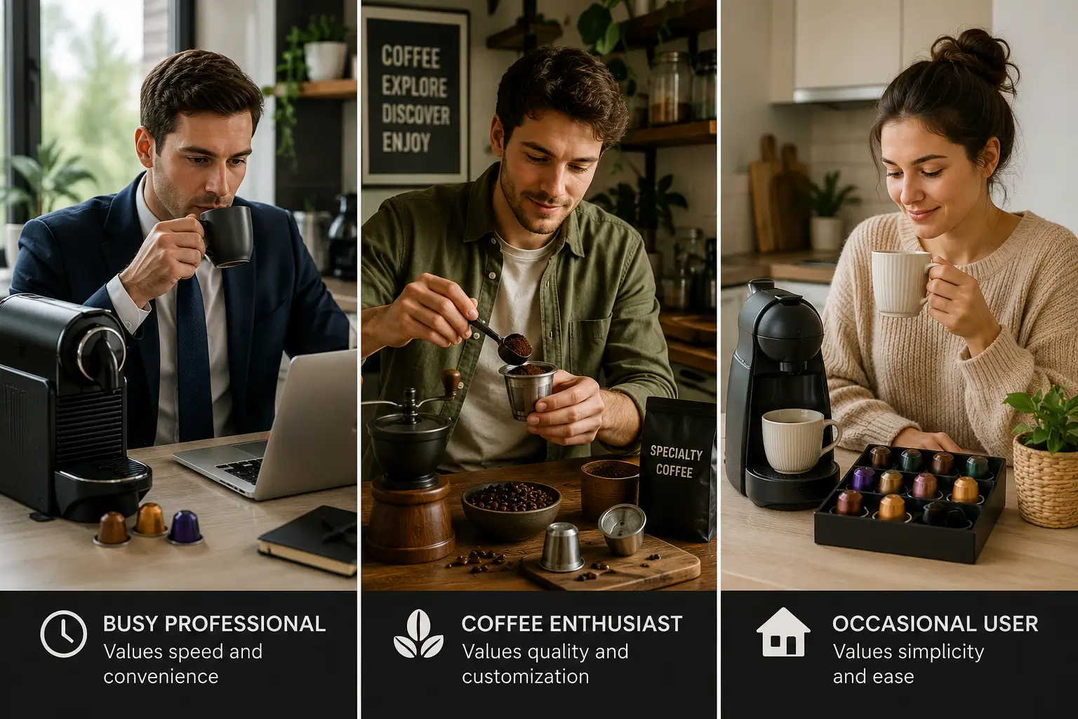 Best coffee pod choice for different users