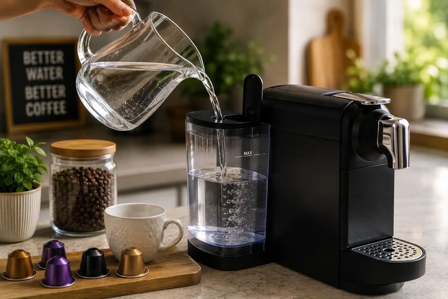 Best Water for Coffee Pod Machines Best water for coffee pod machines