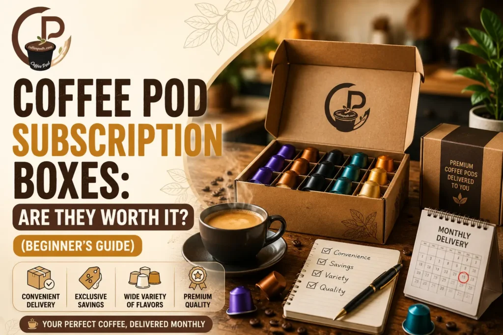 Coffee Pod Subscription Boxes feature image