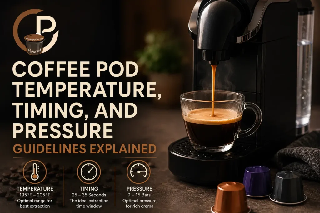 Coffee Pod Temperature, Timing, and Pressure Guidelines feature image