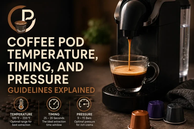 Coffee Pod Temperature, Timing, and Pressure Guidelines feature image