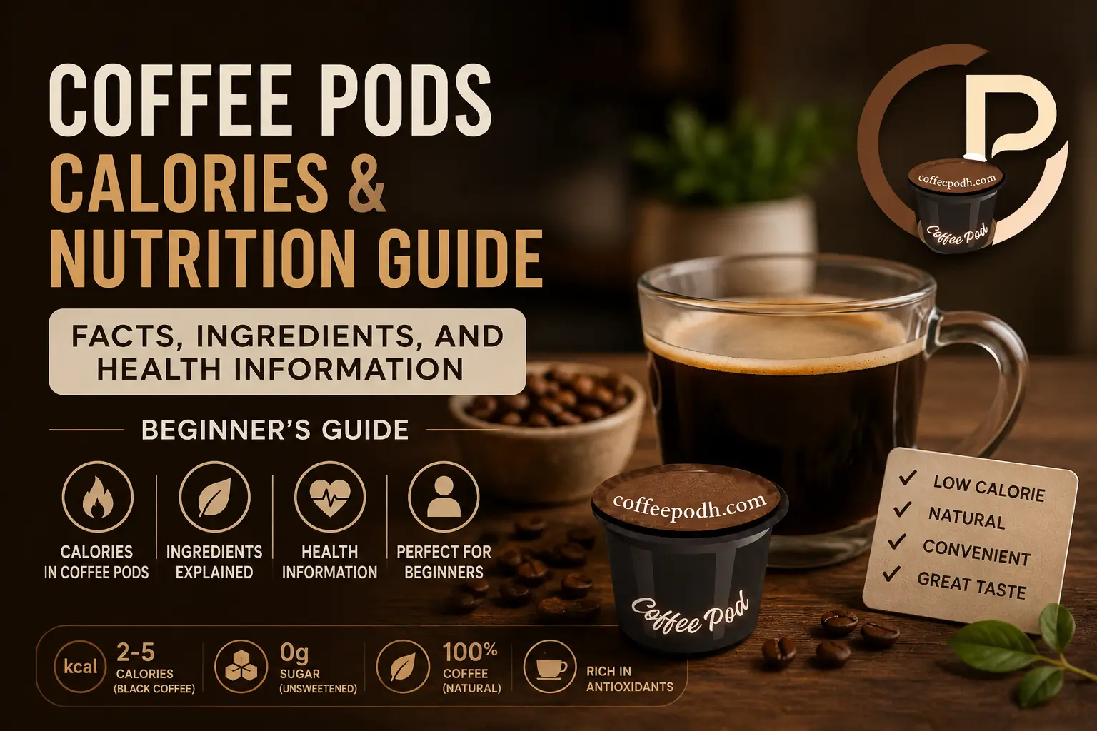 Coffee Pods Calories and Nutrition feature image