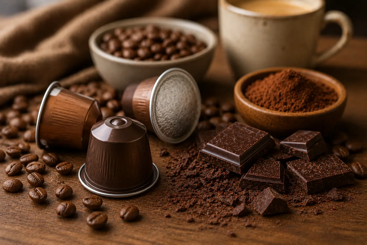Why Is It Called Mocha Coffee and chocolate ingredients used for mocha drinks