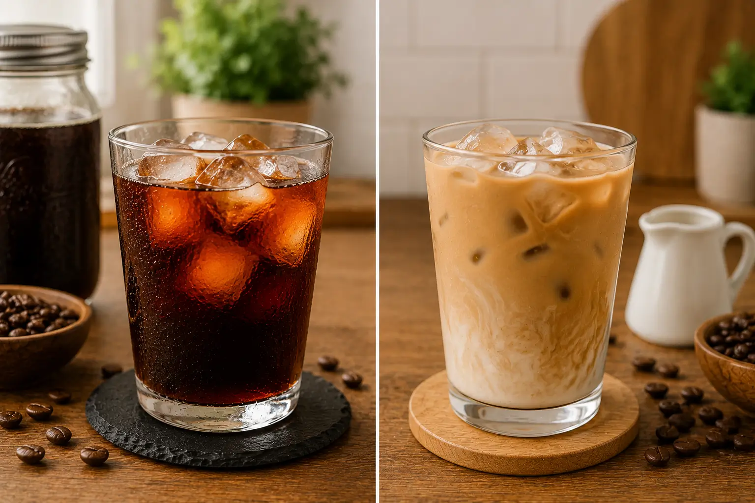 Cold brew coffee vs iced coffee comparison