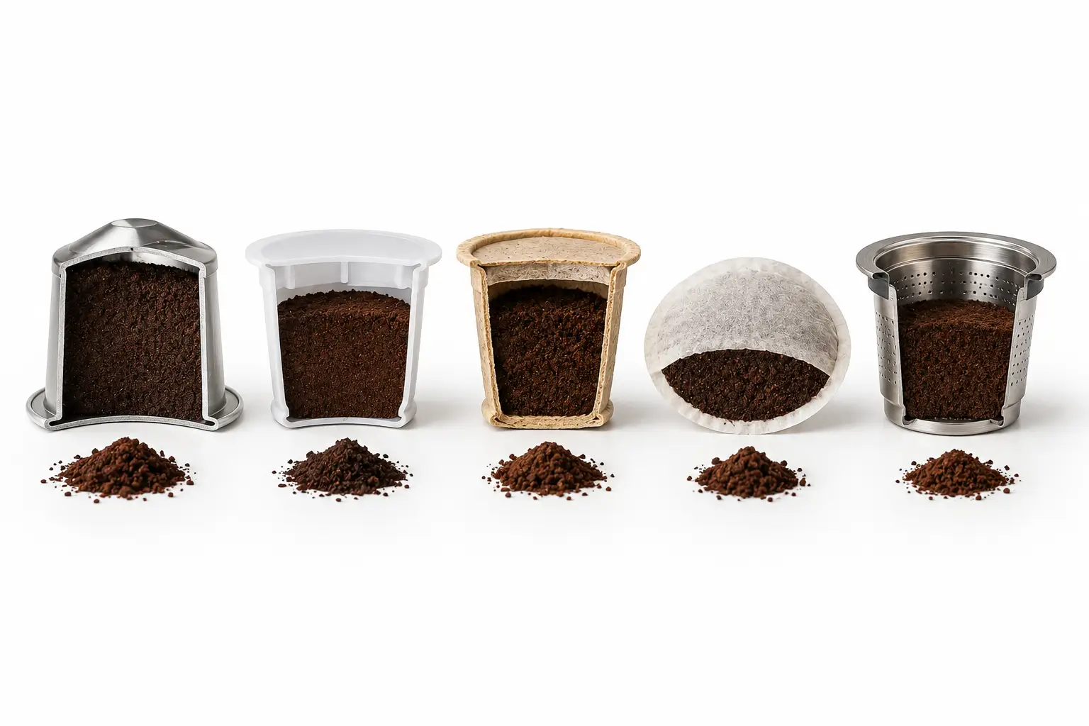 Coffee Pod Materials Matter Different coffee pod materials compared