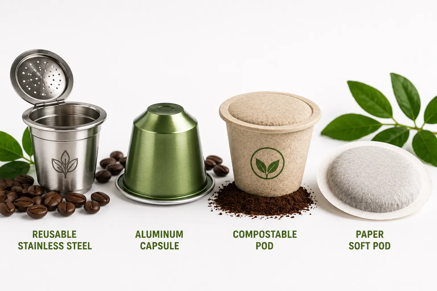 Eco friendly coffee pod materials Eco friendly coffee pod materials