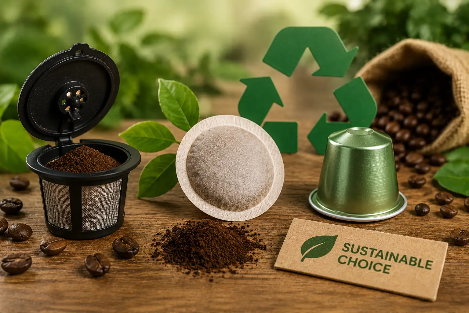Environmental impact of single-serve coffee machines