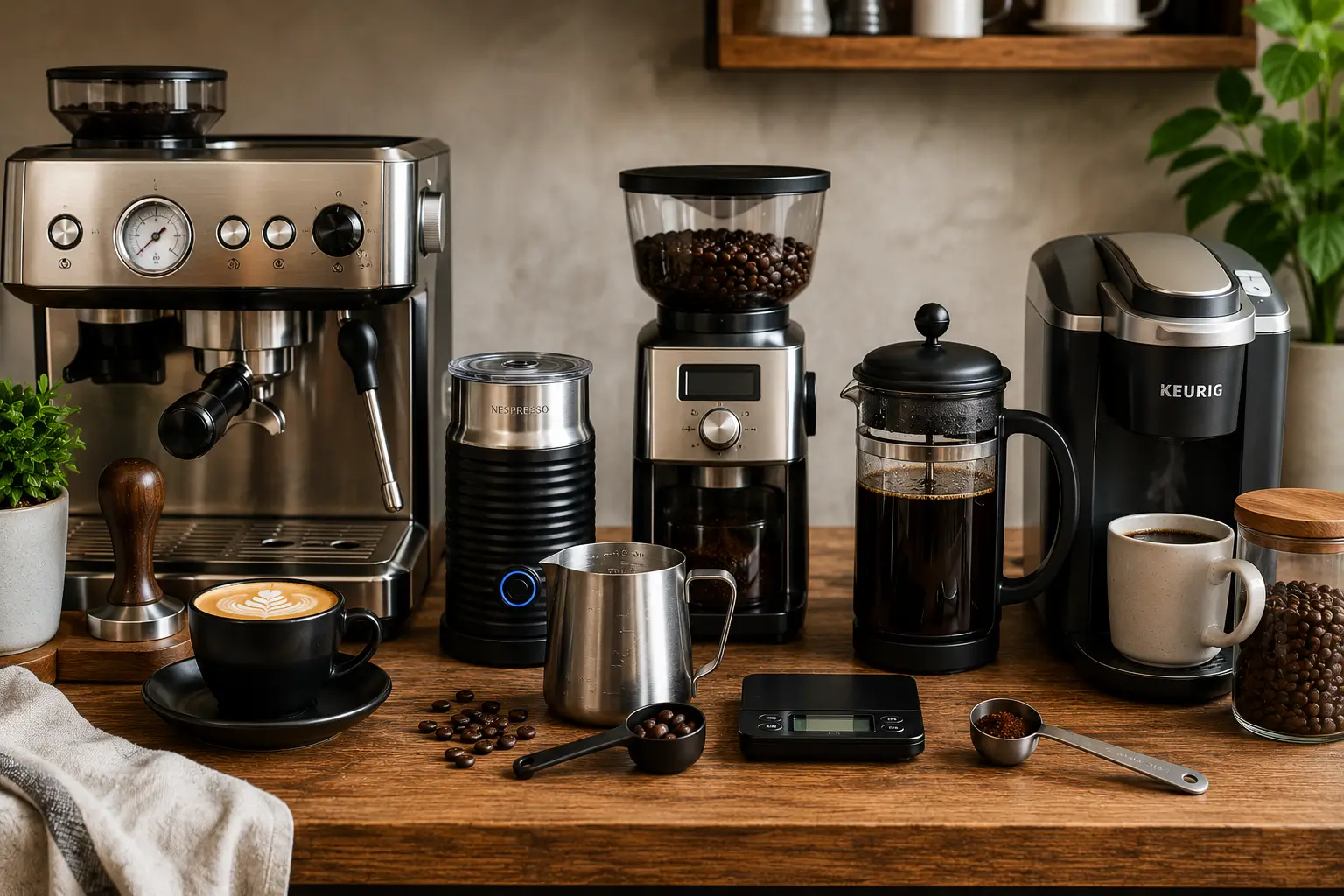 Essential equipment for specialty coffee at home