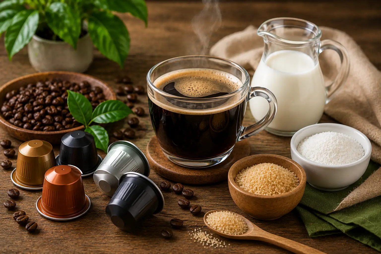 Are Coffee Pods Healthy Healthy coffee pods with black coffee and simple ingredients