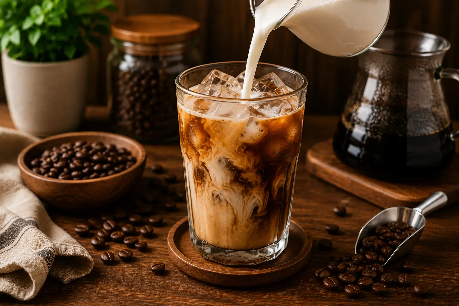How to make iced coffee at home