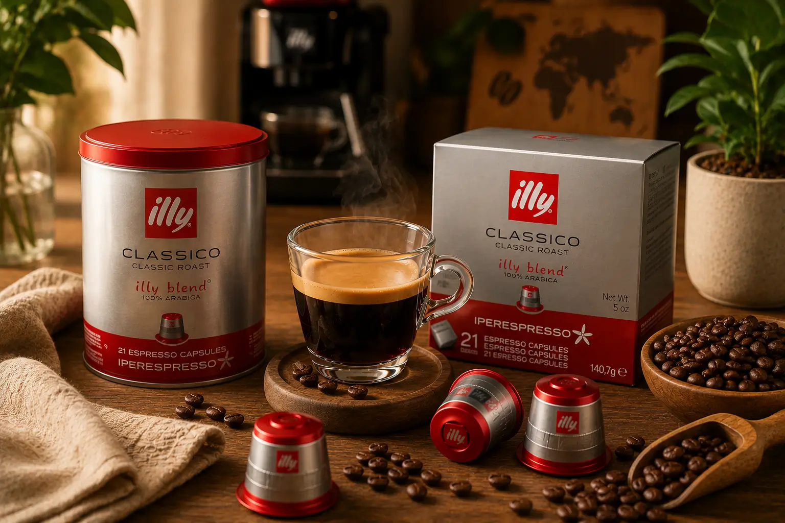 Illy coffee pods compared with Lavazza Nespresso Keurig and Starbucks pods