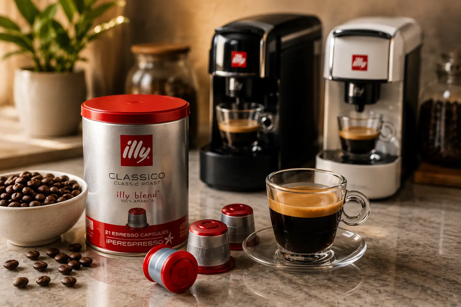 Illy coffee pods for iperEspresso and compatible coffee machines