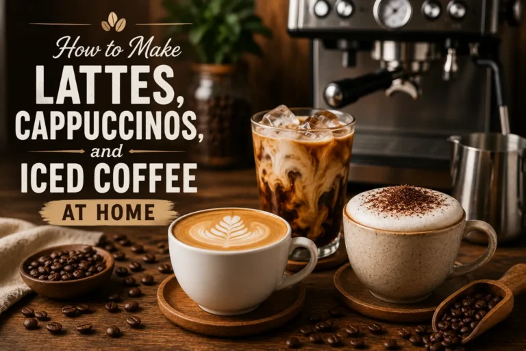 Lattes, Cappuccinos, and Iced feature image