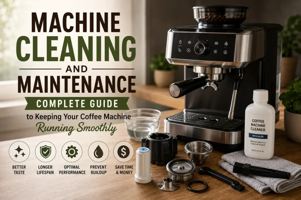 Machine Cleaning and Maintenance feature image