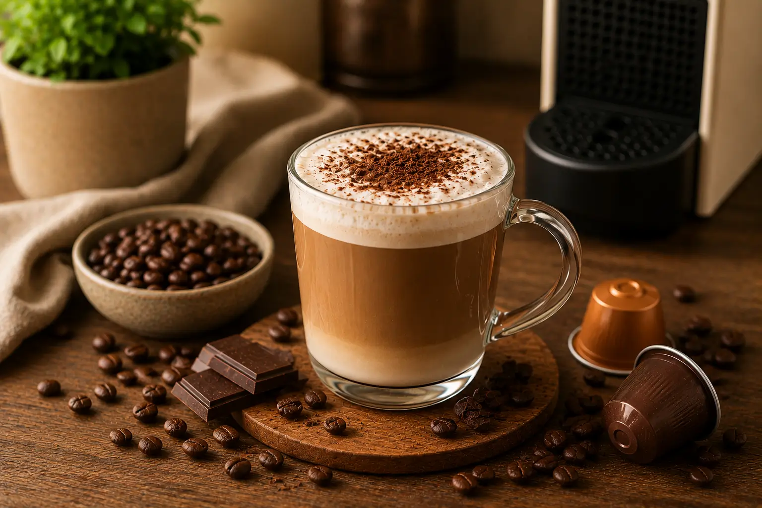 Best Food Pairings for Mocha Coffee Pods Mocha coffee served with brownies and pastries