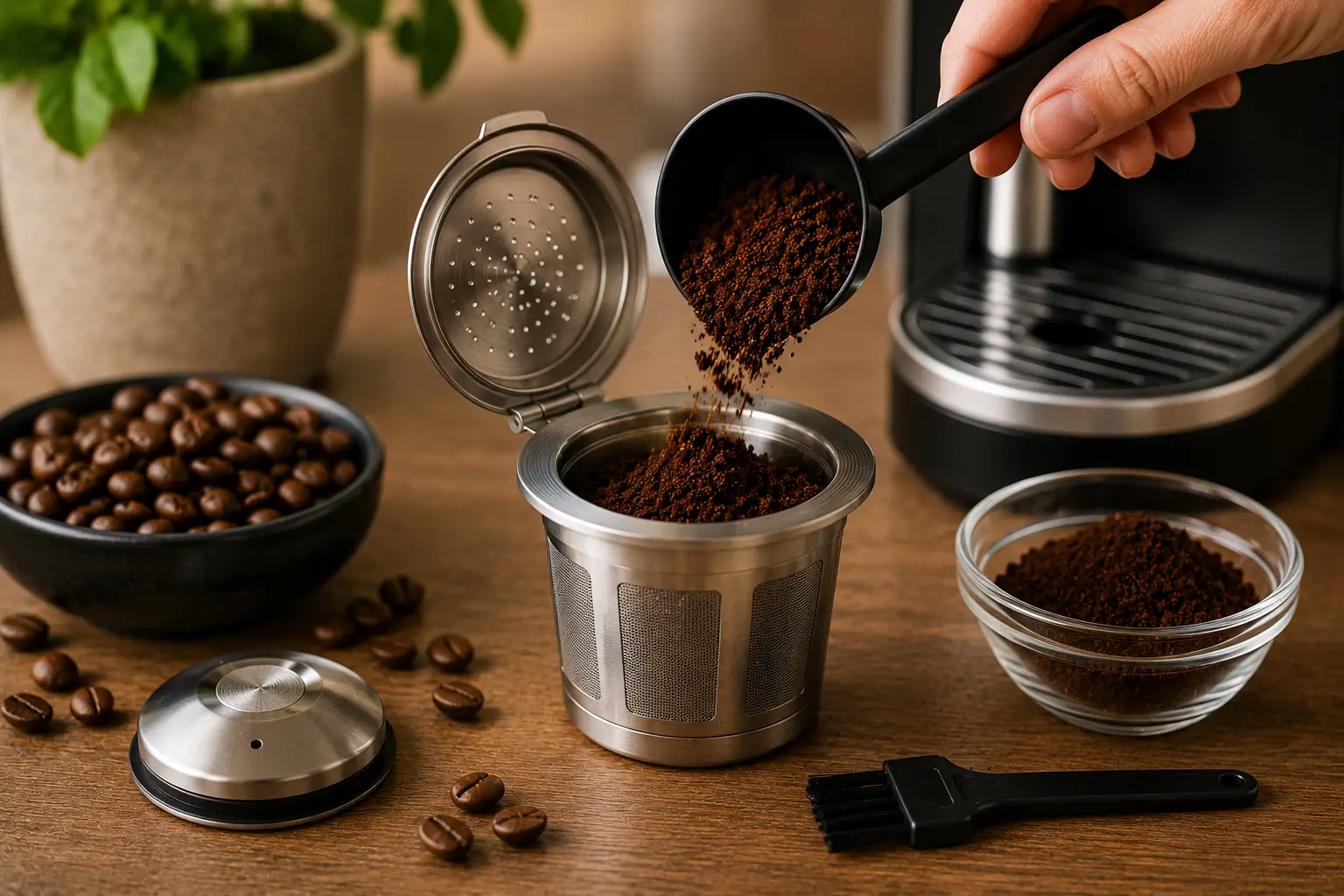 Reusable Coffee Pod Brewing Guide Reusable coffee pod brewing guide