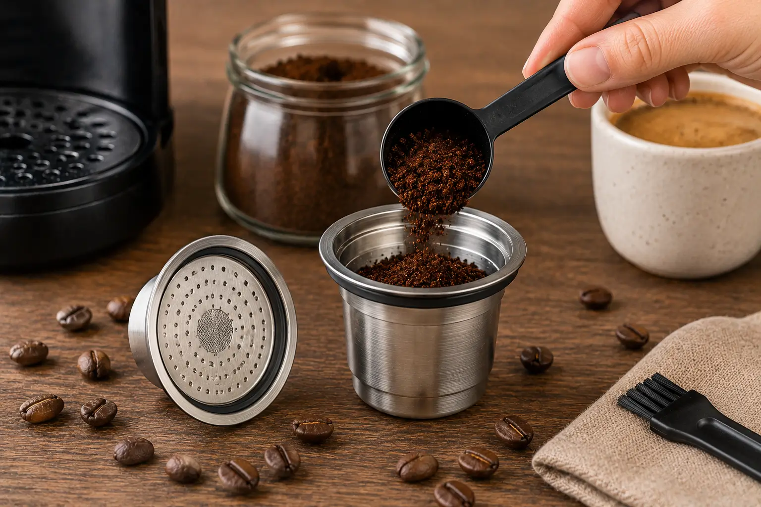 Reusable Stainless Steel Pods Reusable stainless steel coffee pods pros and cons