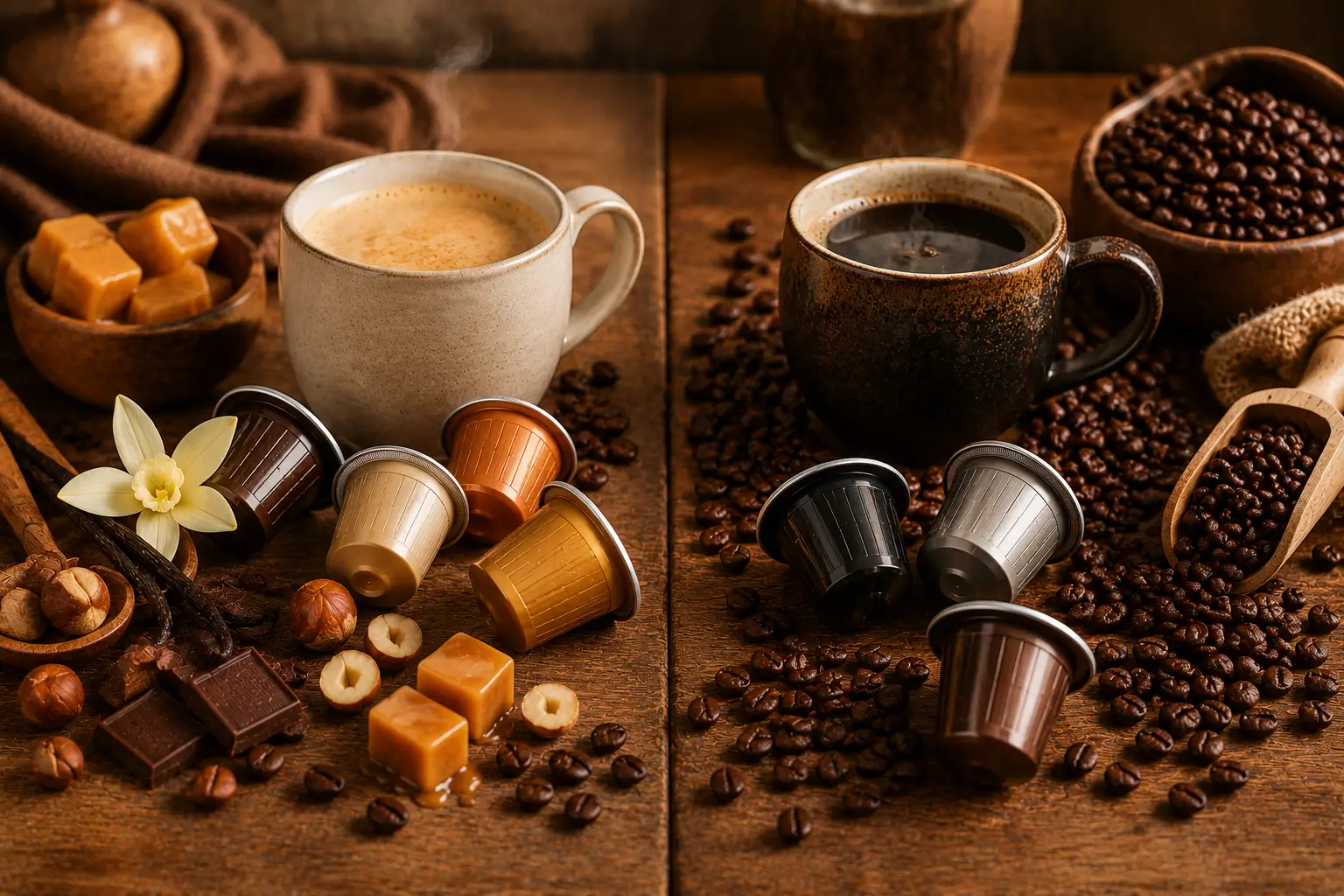 Taste Comparison Between Flavored and Traditional Coffee Taste comparison between flavored coffee and traditional coffee