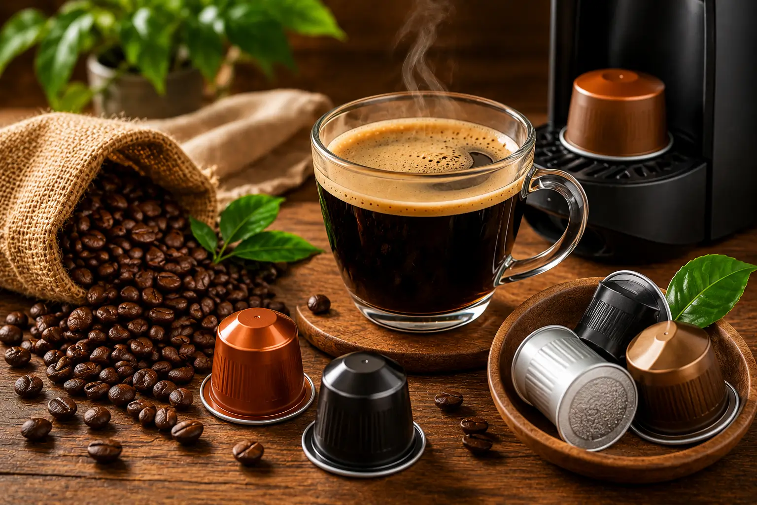 Are Coffee Pods Healthy What are coffee pods with coffee capsules and freshly brewed coffee