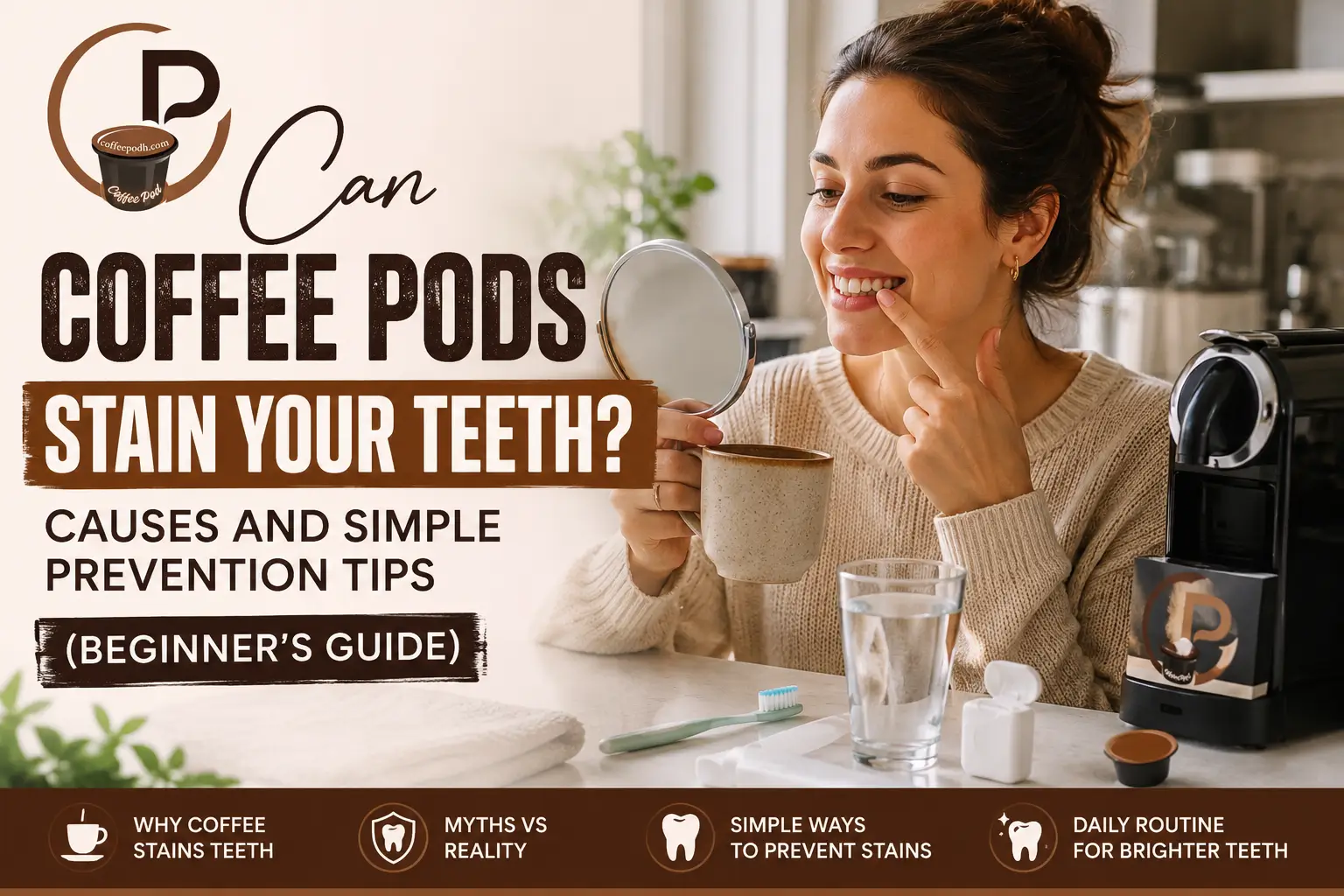 Can Coffee Pods Stain Your Teeth feature image