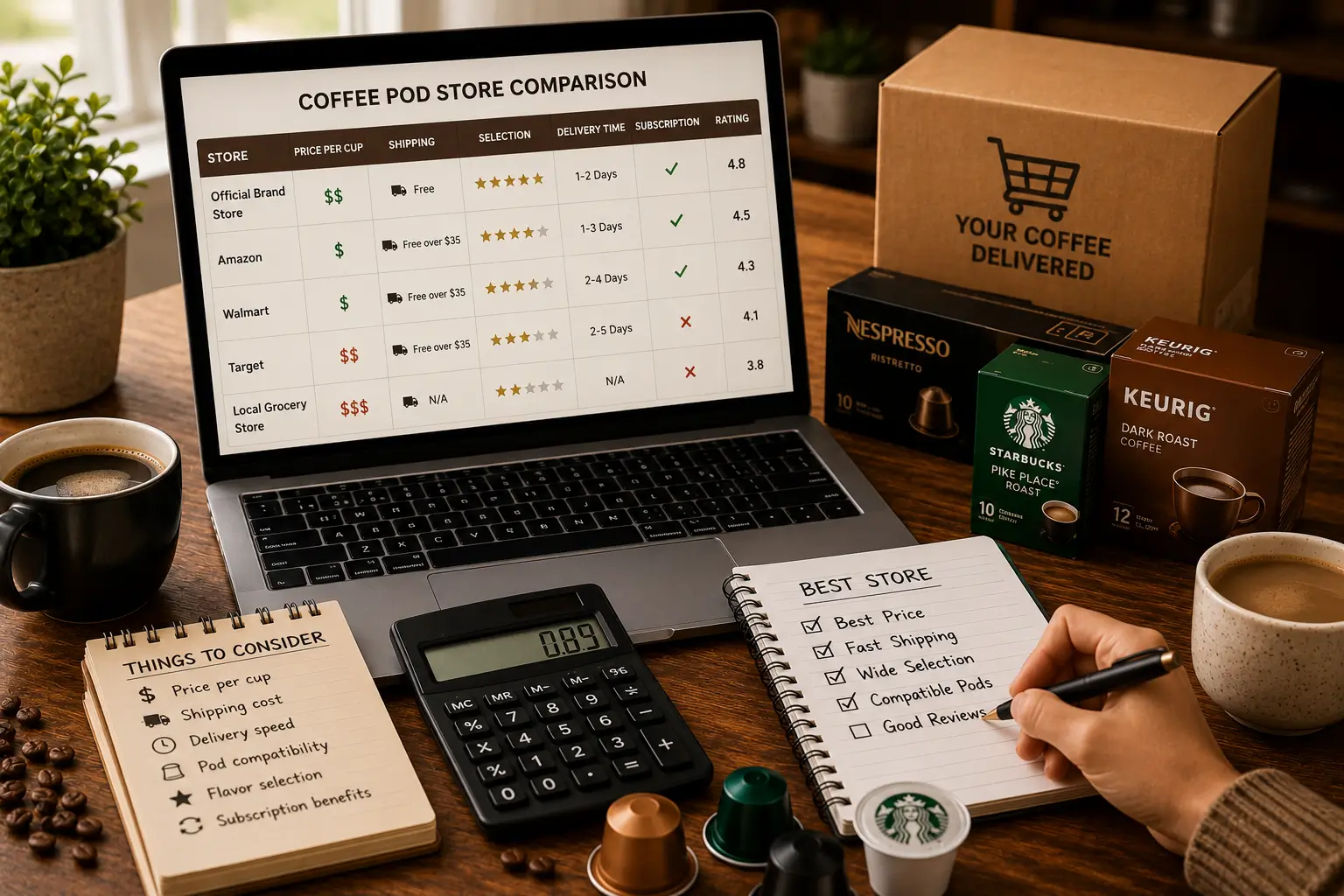 How to Choose the Best Place to Buy Coffee Pods Choosing the best place to buy coffee pods with price shipping compatibility and reviews
