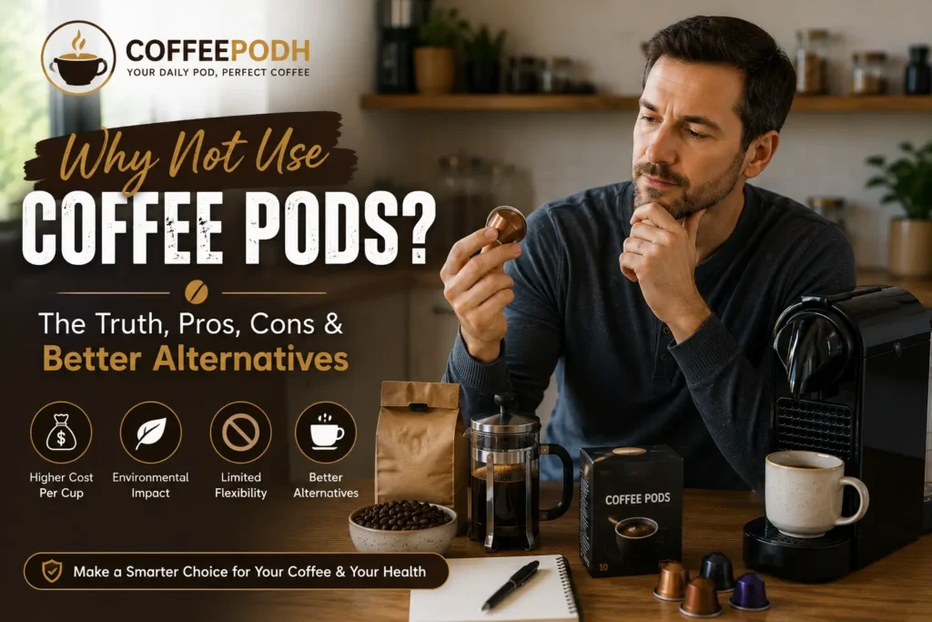 WHY NOT USE COFFEE PODS feature image