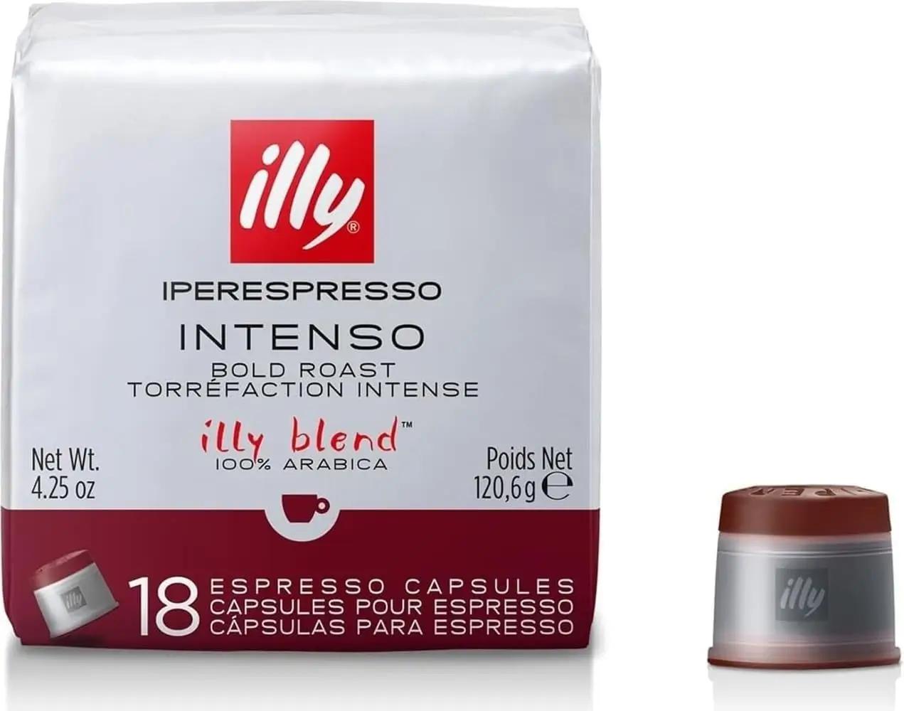 Illy iperEspresso Intenso bold roast 18-capsule pack
