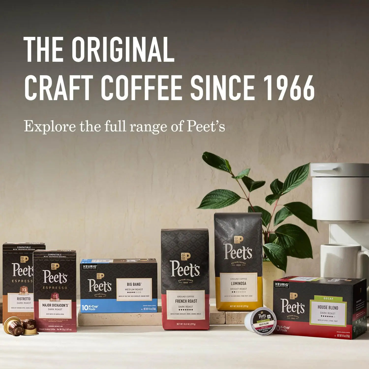 Peet’s Major Dickason’s Blend K-Cup Pods, 75 Count feature image