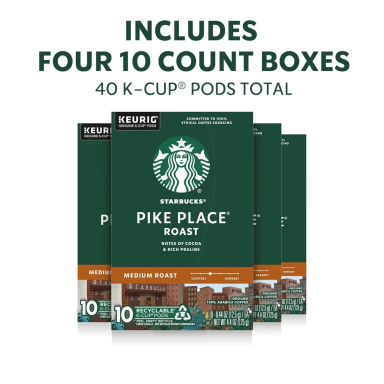 Starbucks Pike Place Roast K-Cup Pods, 40 Count