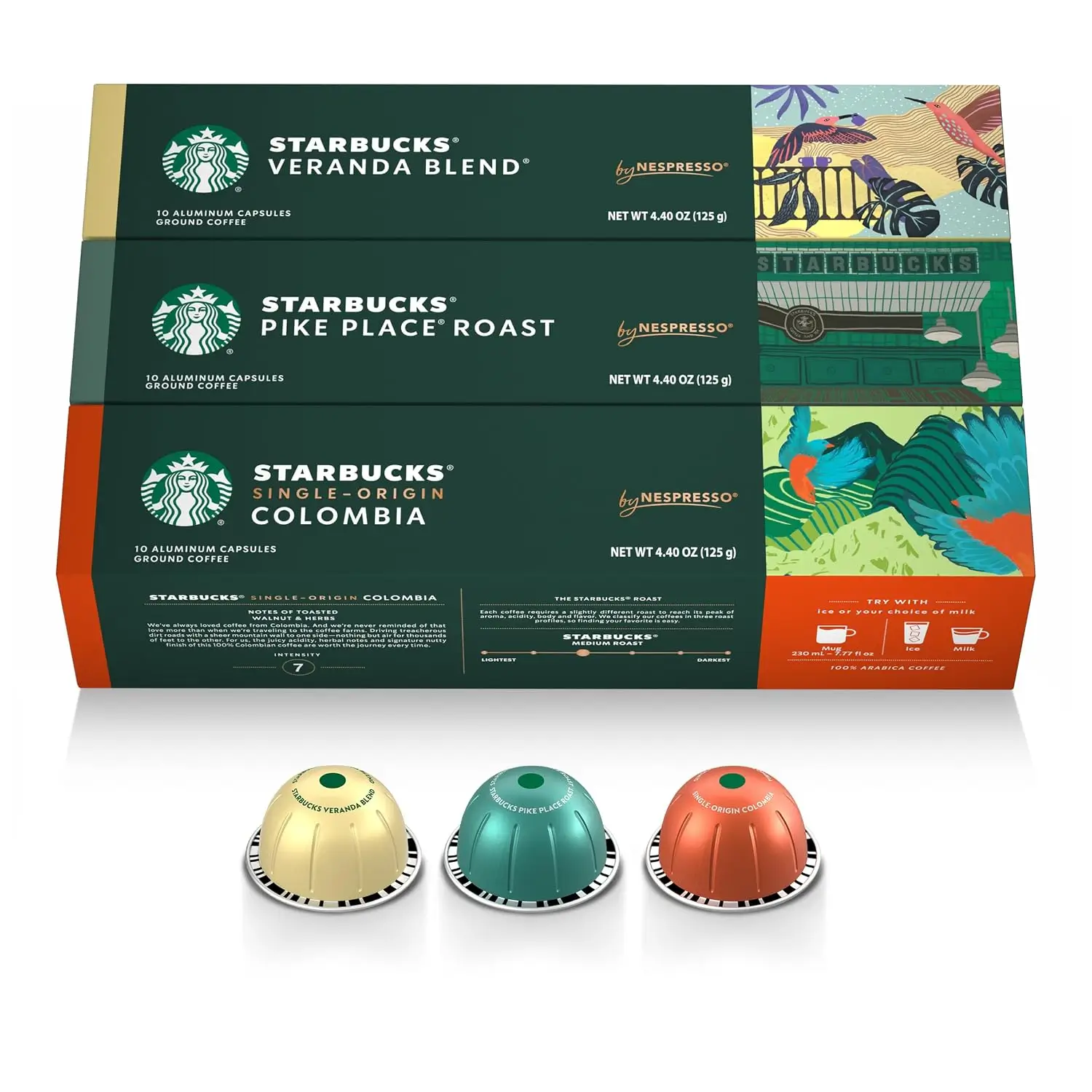 Starbucks by Nespresso Vertuo 30-count variety pack