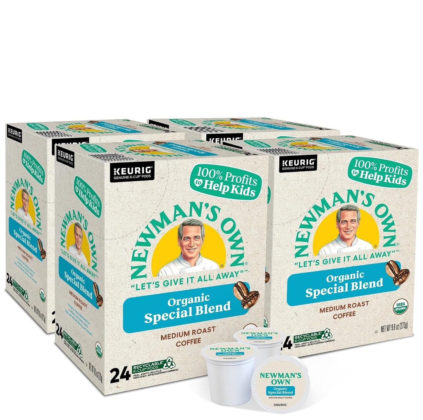 Newman's Own Organic Special Blend K-Cup pods 96 count