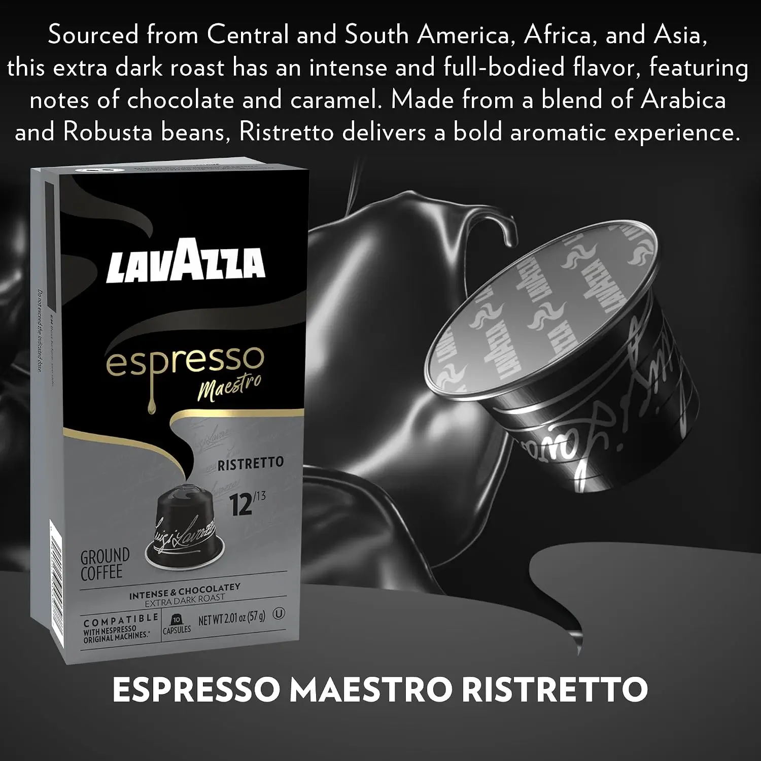 Lavazza Espresso Maestro Ristretto 60 capsule pack